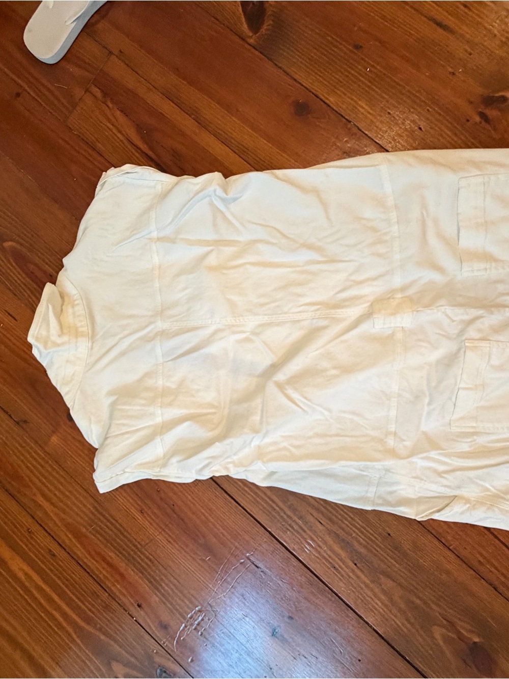 Cream Sleeveless Romper
